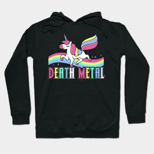 Unicorn Death Metal Hoodie